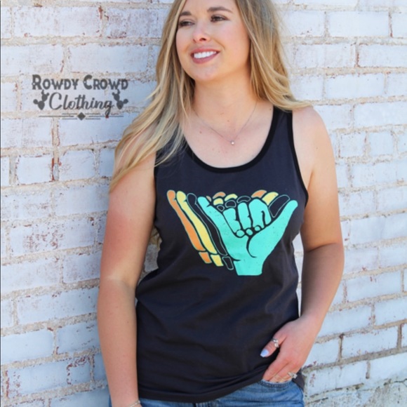 Rowdy Crowd Hang Loose Tank Top - Picture 2 of 8